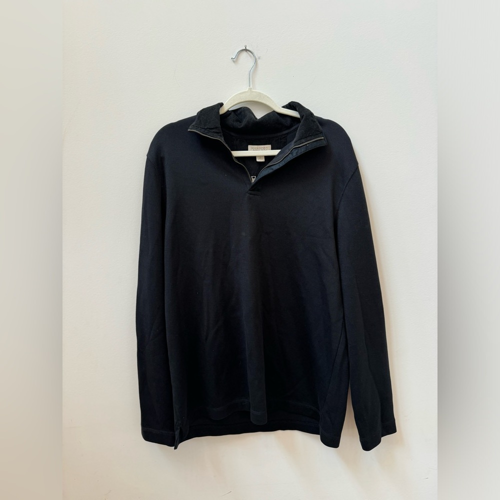 Banana Republic Men’s Black Sweatershirt L